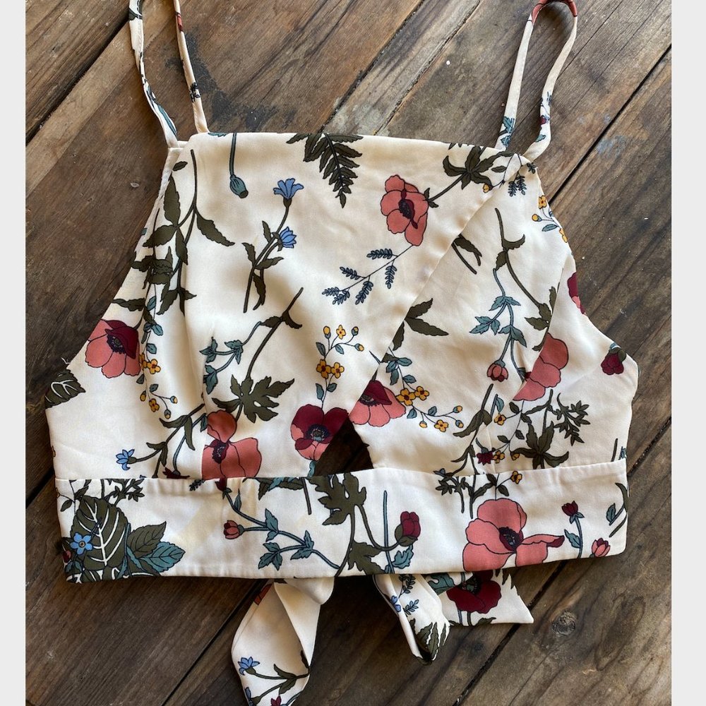 Floral Crop Top